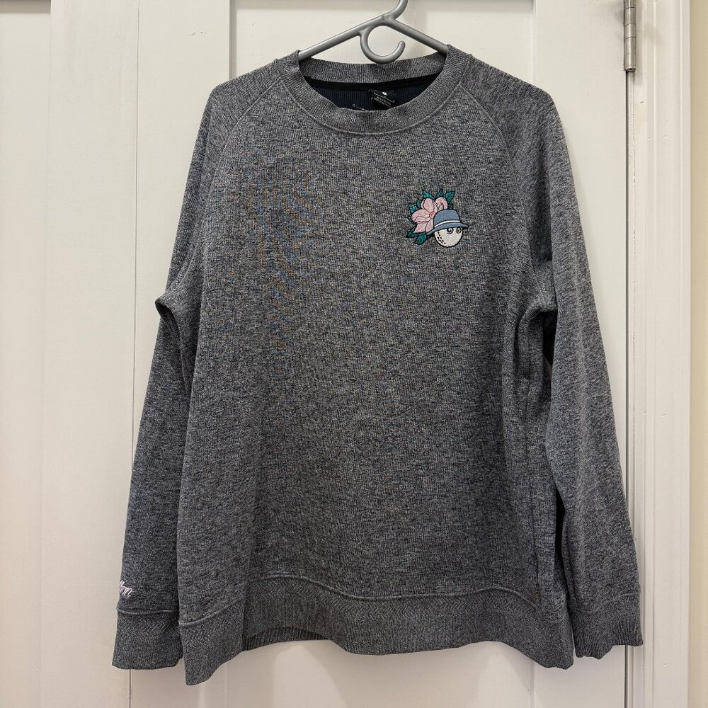 NWOT Malbon Golf x Nike Dri-Fit Magnolia Buckets Sweatshirt